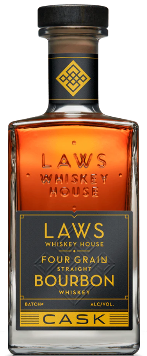 Laws Four Grain Cask Strength Colorado Straight Bourbon Whiskey