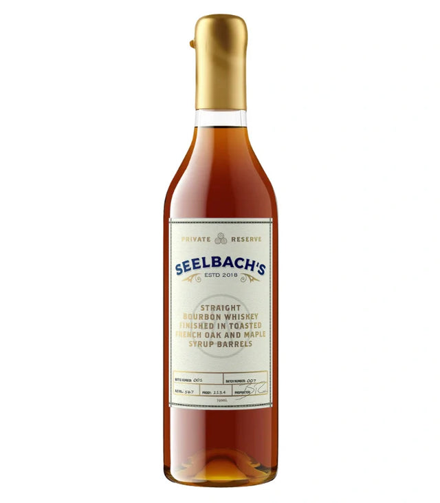 Seelbach's Private Reserve Toasted French Oak and Maple Syrup Finish Straight Bourbon Whiskey at CaskCartel.com