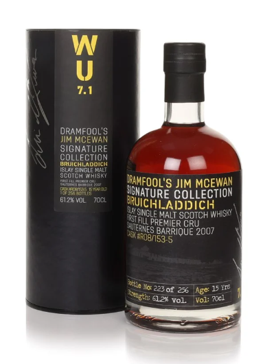 Bruichladdich 7.1 15 Year Old 2007 Jim McEwan Signature Collection Dramfool Single Malt Scotch Whisky | 700ML