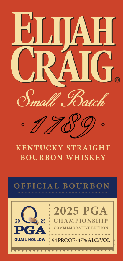 Elijah Craig 2025 PGA Championship Commemorative Edition Straight Bourbon Whiskey at CaskCartel.com