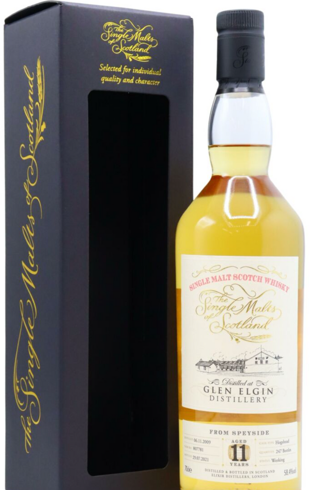 Glen Elgin Single Malts Of Scotland Single Cask #807781 2009 11 Year Old Whisky | 700ML at CaskCartel.com