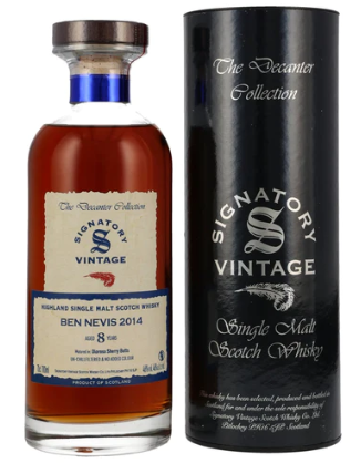Ben Nevis 8 Year Old SV Ibisco Decanter Single Malt Scotch Whisky | 700ML at CaskCartel.com