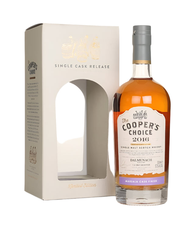 Dalmunach 8 Year Old 2016 Cask #283 - The Cooper's Choice (The Vintage Malt Whisky Co.) Single Malt Scotch Whisky | 700ML at CaskCartel.com