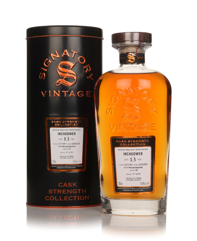 Inchgower 13 Year Old 2011 Cask #108 - Cask Strength Collection (Signatory) Single Malt Scotch Whisky | 700ML at CaskCartel.com