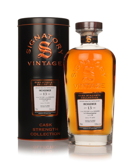 Inchgower 13 Year Old 2011 Cask #108 - Cask Strength Collection (Signatory) Single Malt Scotch Whisky | 700ML at CaskCartel.com