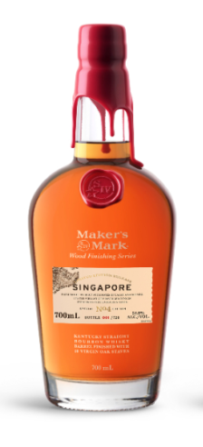 Makers Mark | Wood Finishing City Series Singapore Edition | Kentucky Straight Bourbon Whisky | 2024 Limited Release 700ML