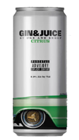 Gin & Juice By Dre And Snoop Citrus Cocktail | (4)*355ML at CaskCartel.com