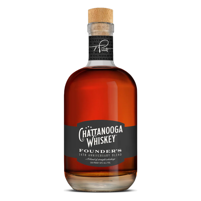 Chattanooga Whiskey | Founder's 14th Anniversary Blend | Straight Bourbon Whiskey at CaskCartel.com