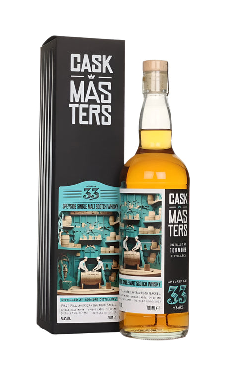 Tormore 33 Year Old 1990 Cask #1989 - Cask Masters (Brave New Spirits) Single Malt Scotch Whisky | 700ML at CaskCartel.com