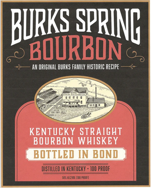 Burks Spring Bottled in Bond Kentucky Straight Bourbon Whisky at CaskCartel.com
