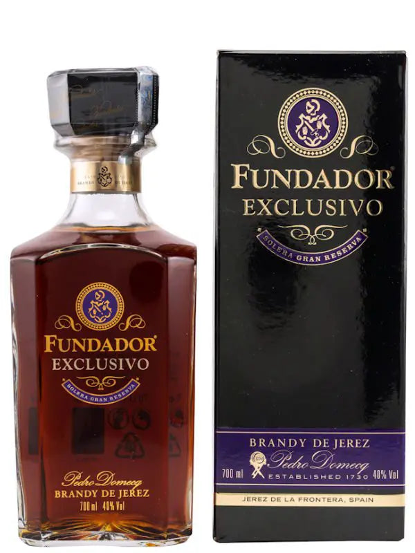 Fundador Exclusivo Brandy de Jerez Solera Gran Reserva | 700ML at CaskCartel.com