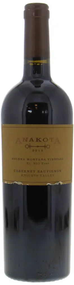 2013 | Anakota Wines | Helena Montana Vineyard Cabernet Sauvignon at CaskCartel.com