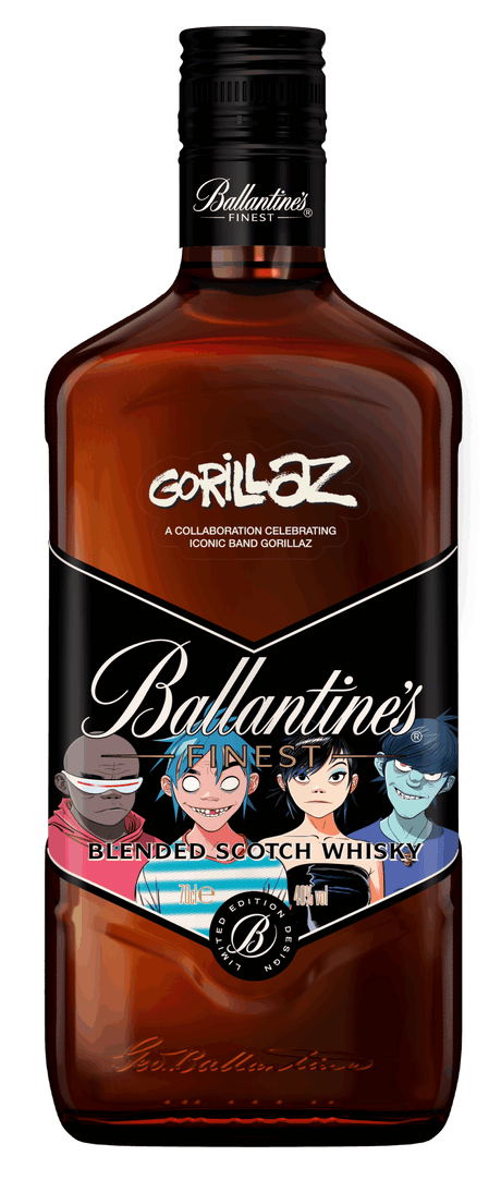 Ballantines Finest x Gorillaz | Blended Scotch Whisky | 700ML at CaskCartel.com