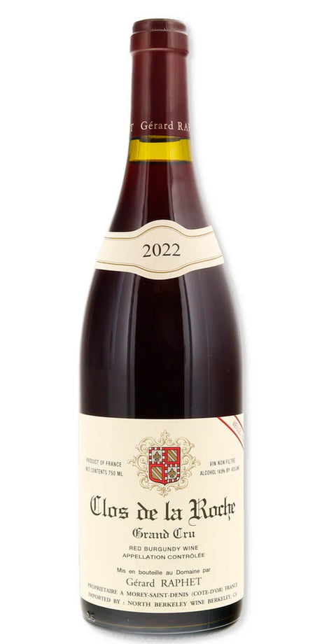 2022 | Gérard Raphet | Clos de la Roche Grand Cru Cuvee Unique at CaskCartel.com