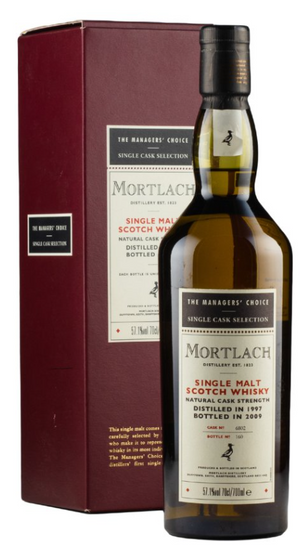 Mortlach 11 Year Old Manager's Choice 1997 Single Malt Scotch Whisky | 700ML at CaskCartel.com