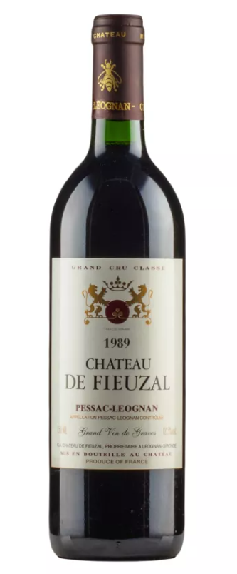 1989 | Château de Fieuzal | Pessac-Leognan at CaskCartel.com