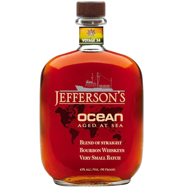 Jeffersons Ocean Voyage #34 Blend Of Straight Bourbon Whiskey at CaskCartel.com