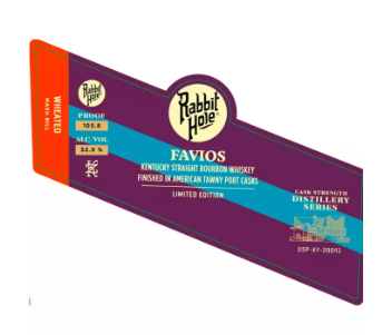 Rabbit Hole Favios American Tawny Port Cask Finish Straight Bourbon Whisky at CaskCartel.com