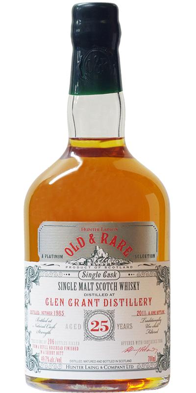 Glen Grant 1985 HL Old & Rare - A Platinum Selection Single Malt Scotch Whisky | 700ML at CaskCartel.com