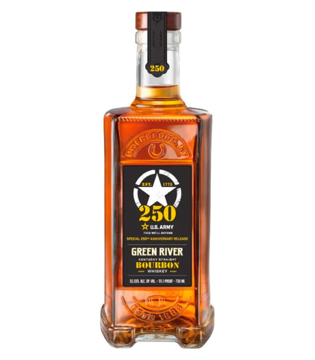Green River U.S. Army 250th Anniversary Special Release Kentucky Straight Bourbon Whiskey at CaskCartel.com