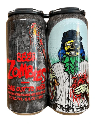Beer Zombies Brewing Co. Come Out To Haze DIPA Beer | (4)*475ML at CaskCartel.com