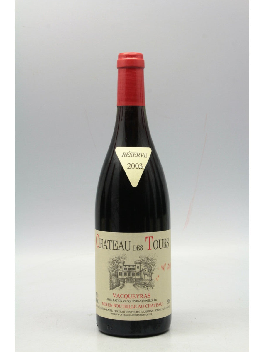 2003 | Domaine des Tours | Vacqueyras at CaskCartel.com