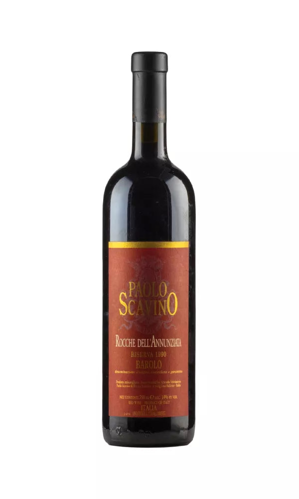 1990 | Paolo Scavino | Rocche dell'Annunziata Riserva at CaskCartel.com