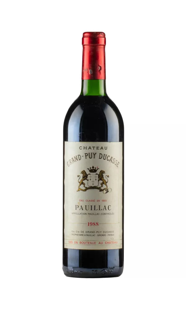 1988 | Château Grand-Puy Ducasse | Pauillac at CaskCartel.com