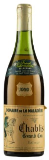 1959 | Domaine de la Maladiere | Chablis Valmur at CaskCartel.com