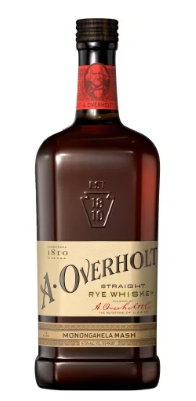 A Overholt Monongahela Mash 4 Year Old Kentucky Straight Rye Whiskey