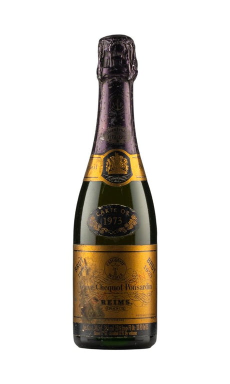 1973 | Veuve Clicquot | Ponsardin Vintage Brut (Half Bottle) at CaskCartel.com