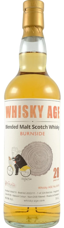 Burnside 1994 Whisky Age Blended Scotch Whisky | 700ML at CaskCartel.com
