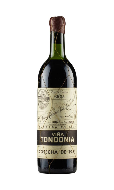 1981 | R. López de Heredia Viña Tondonia | Gran Reserva at CaskCartel.com