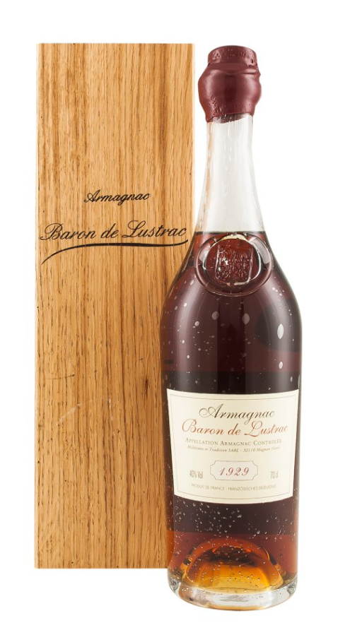 Baron de Lustrac Vintage 1929 Armagnac | 700ML at CaskCartel.com