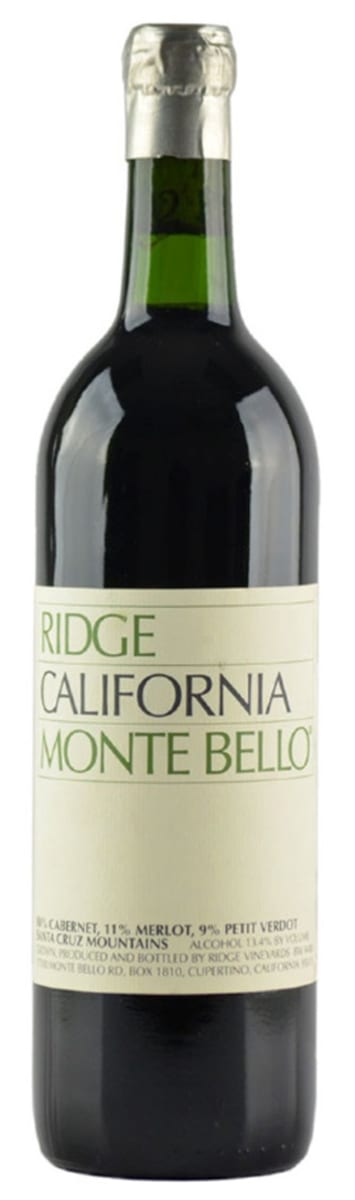 1996 | Ridge Vineyards | Monte Bello at CaskCartel.com