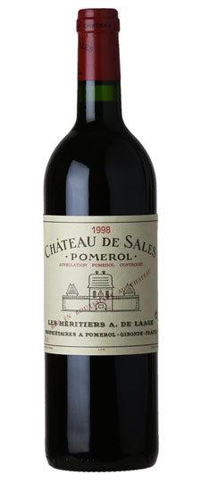 1998 | Chateau de Sales | Pomerol at CaskCartel.com