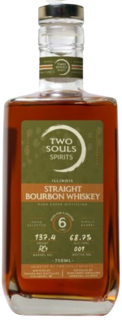 Two Souls Spirits | Bold Rush | 6 Year Old | Straight Bourbon Whiskey | 2024 Release at CaskCartel.com