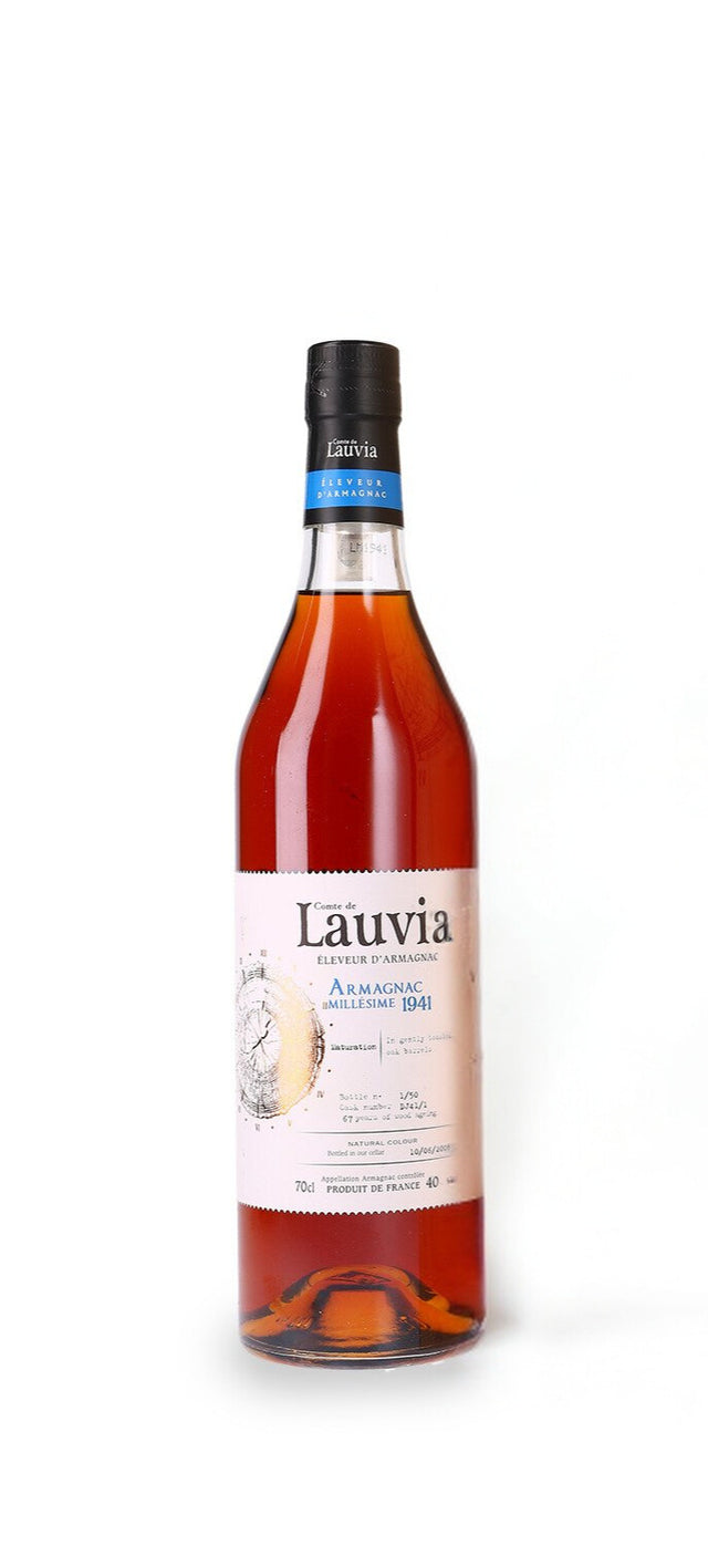 1941 Comte de Lauvia Vintage 67 Year Old Armagnac | 700ML at CaskCartel.com