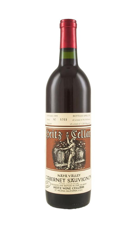 1999 | Heitz Wine Cellar | Martha's Vineyard Cabernet Sauvignon at CaskCartel.com