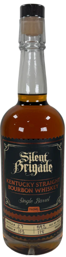 Silent Brigade Barrel Proof Single Barrel Straight Bourbon Whiskey at CaskCartel.com