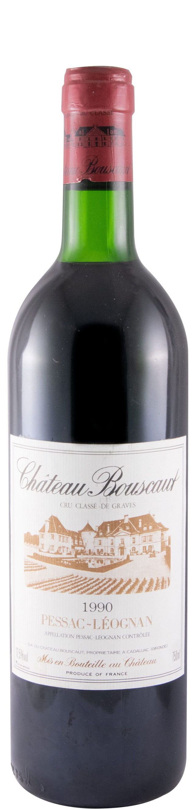 1990 | Chateau Bouscaut | Pessac-Leognan at CaskCartel.com