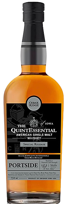 Cedar Ridge | Portside | The QuintEssential American Single Malt Whiskey | 2024 Special Release at CaskCartel.com