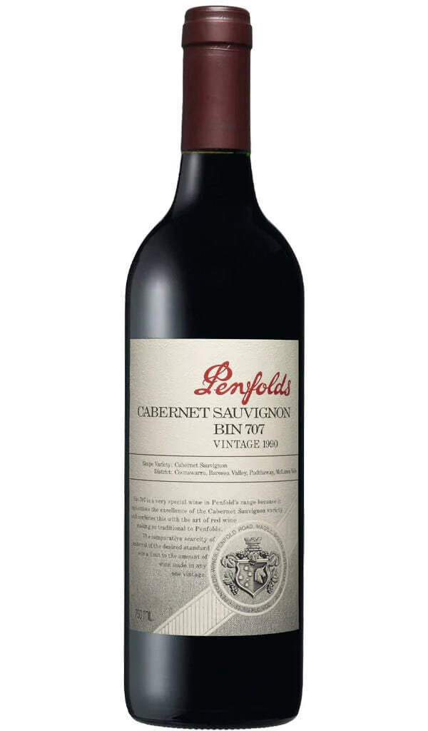 1990 | Penfolds | Bin 707 Cabernet Sauvignon at CaskCartel.com