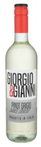 Giorgio & Gianni | Pinot Grigio (Magnum) - NV at CaskCartel.com