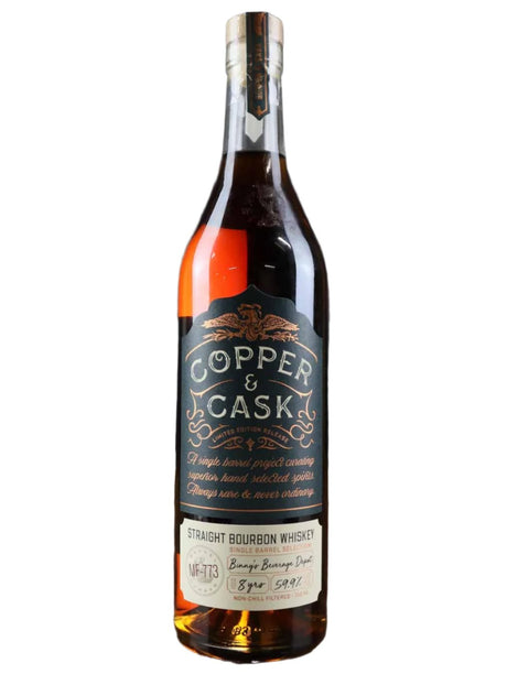 Copper & Cask 8 Year Old Single Barrel Selection Bourbon Whisky at CaskCartel.com