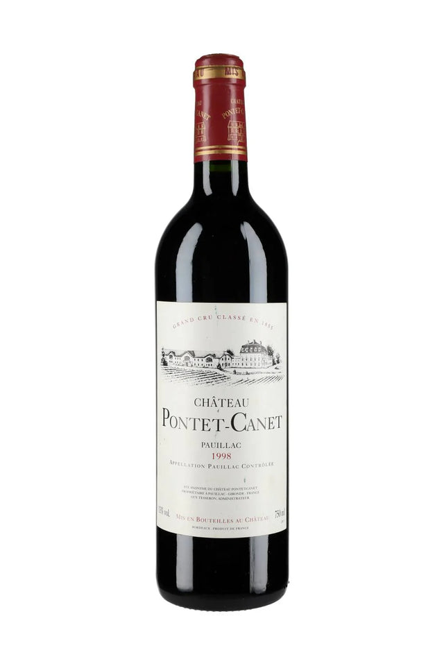 1998 | Chateau Pontet-Canet | Pauillac at CaskCartel.com