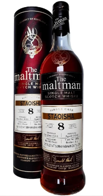 Bunnahabhain Staoisha 2014 Refill Sherry Vol The Maltman Single Malt Scotch Whisky | 700ML at CaskCartel.com