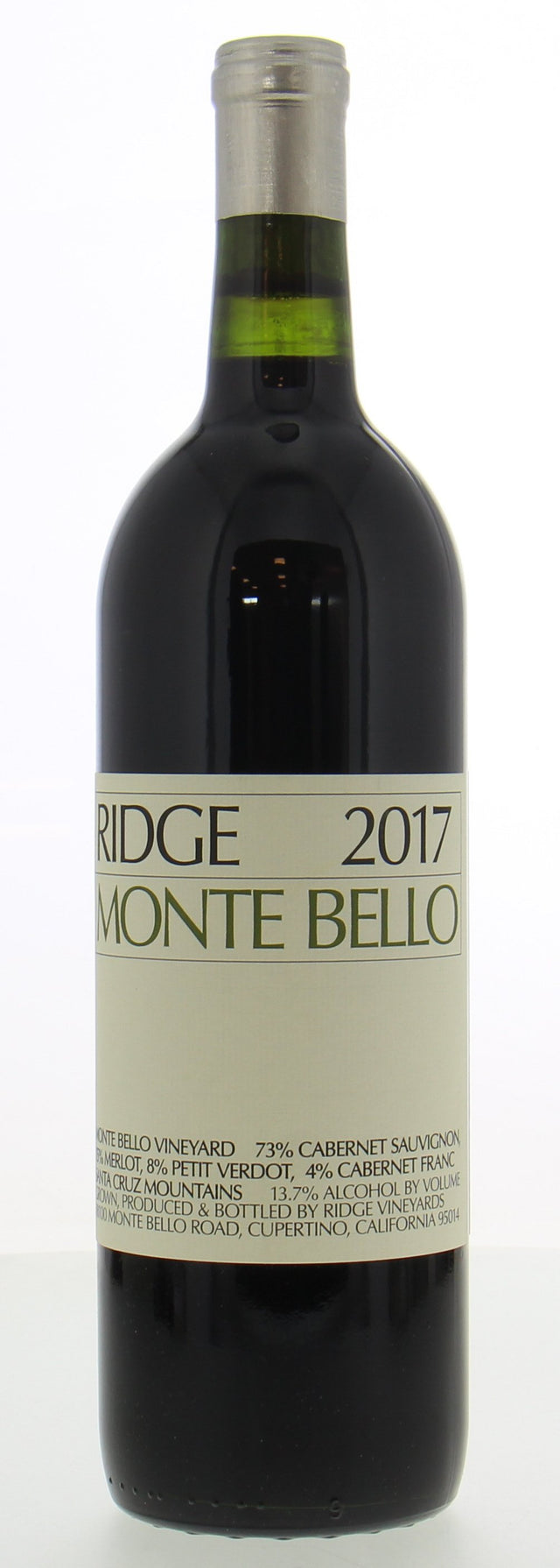 2017 | Ridge Vineyards | Monte Bello at CaskCartel.com