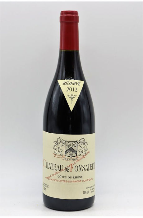 2012 | Chateau de Fonsalette | Cotes du Rhone Rouge at CaskCartel.com