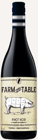 Fowles Wine | Farm to Table Pinot Noir - NV at CaskCartel.com